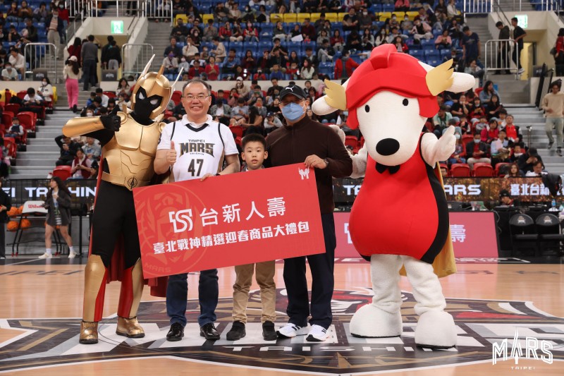 臺北戰神台新人壽主題周 春節前主場保衛戰 球迷熱情力挺